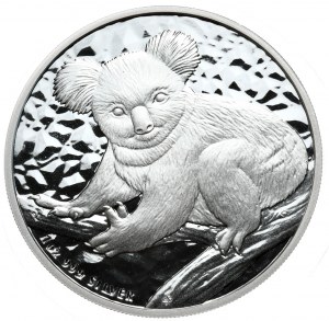 Austrália, koala 2009, 1 oz, 1 oz Ag 999