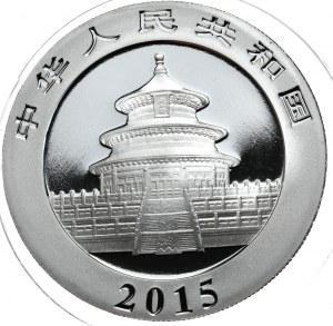 China, Panda, 2015, 1oz.