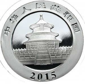 China, Panda, 2015, 1oz.