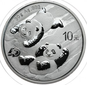 China, Panda, 2022, 30g.