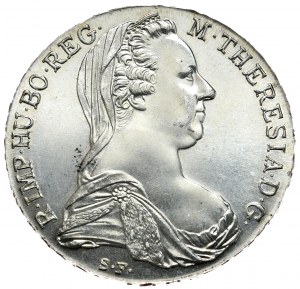 Austria, Maria Teresa, tallero 1780, nuovo conio