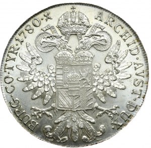 Austria, Maria Theresa, thaler 1780, new minting