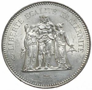 Francja, 50 franków, 1974r., Herkules