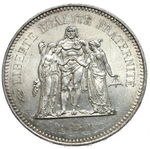 Francja, 50 franków, 1976r., Herkules