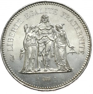 Francúzsko, 50 frankov, 1977, Hercules