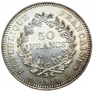 Francja, 50 franków, 1978r., Herkules