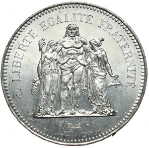 Francja, 50 franków, 1979r., Herkules