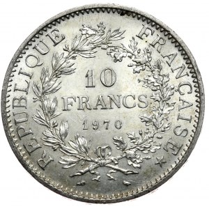 Francja, 10 franków, 1970r., Herkules