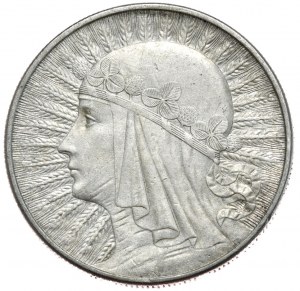 Polska, 10 złotych, 1923r., bz