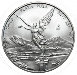 Mexiko, Libertad 2011, 1 oz, 999 AG unce