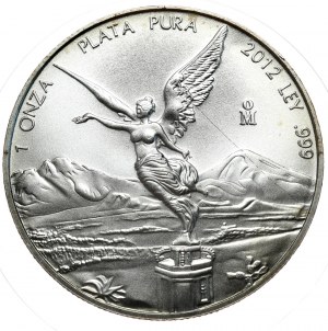 Mexico, Libertad 2012, 1 oz, 999 AG ounce