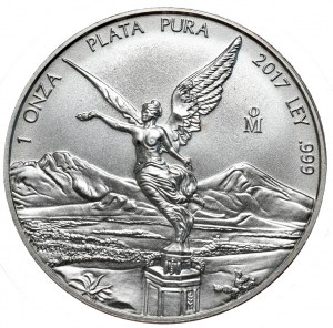 Mexico, Libertad 2017, 1 oz, 999 AG ounce, rarer vintage