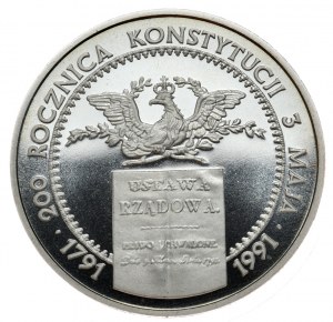 200000 zł 1991 r. Konstytucja 3 maja