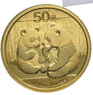 Chiny, Panda, 1/10 oz Au, 2009r.