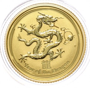 Australia, 2012. 1/10 ounce, Year of the Dragon