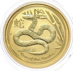 Australia, 2013. 1/10 ounce, Year of the Snake