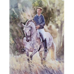 Alexander Franko, The Horseman 35x28