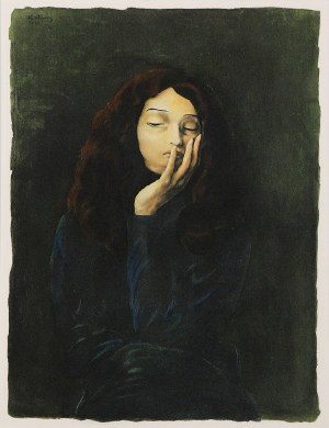 Mojżesz KISLING (1891-1953), Zamyślona