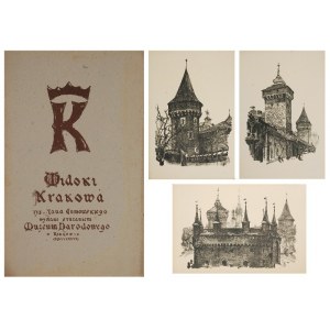 Jan Kanty GUMOWSKI (1883-1946), Widoki Krakowa - teka 12 litografii, 1926