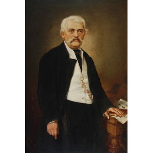 Andrzej GRABOWSKI (1833-1886), Portret mężczyzny, 1884