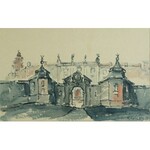 Wiktor ZIN (1925-2007), Brama pałacowa, 1983