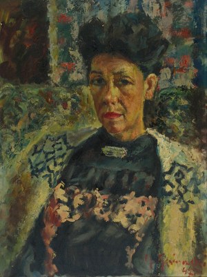 Zygmunt GĄSIOROWSKI (1903-?), Portret kobiety