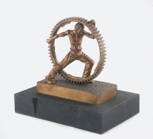 Jerzy LESKI (1906-1969), Praca [Elektrorobotnik]