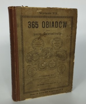 Lucyna Ćwierczakiewicz - 365 dinners - Warsaw 1901