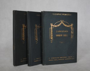 Jozef Ignacy Kraszewski - Hrabina Cosel [volumes I,II,III] - Warsaw 1914