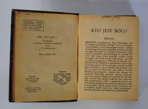 J. F. Rutherford - Collection of 7 writings and treatises - Lodz 1930s.