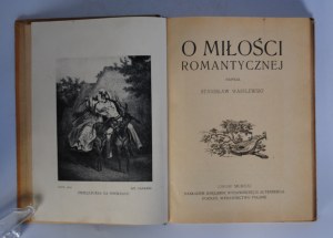 Stanislaw Wasylewski - On romantic love - Lviv 1921 - Oprawa Semkowicz