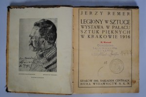 Jerzy Remer - Legions in Art - Krakow 1916 - stamps