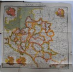 Julian Baczynski - History of Poland - Volume I, II - Poznan 1913 + map