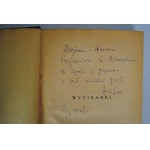 Kornel Makuszyński - Wycinanki- Warszawa 1926 - oprawa JAN TEODOR HEWAK LWÓW - dedykacją Makuszyńskiego dla K. Ostrowskiego + Ex libris