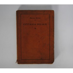 Marjan Reiter - Czytania Polskie - Lwów 1930