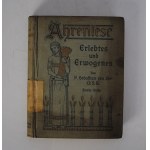 Ährenlese - Erlebtes und Erwogenes, Oer O.S.B., [Pater] Sebastian, 1917 + pieczątka Gleiwitz