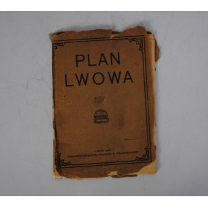 Wydawnictwo Księgarni Polskiej - Bernarda Połonieckiego - we Lwowie - Plan Lwowa 1908