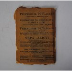 Wydawnictwo Księgarni Polskiej - Bernarda Połonieckiego - we Lwowie - Plan Lwowa 1908