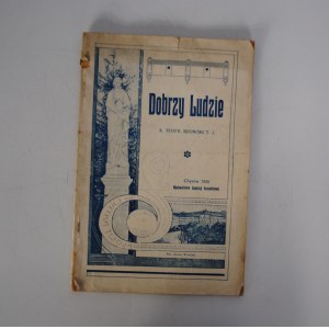 Dobrzy Ludzie - Teofil Bzowski - Chyrów 1928 - Rys. Antoni Wiwulski