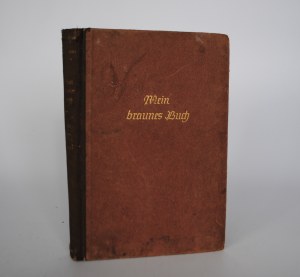Mein Braunes Buch - Adolf Sponholy Verlag - Hannover + stamp Gleiwitz (Gliwice)