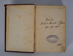 Yearbooks of the Society of the Holy Child of P.Jesus - 1910-1912 - + stamp Farskaya Library in Szerocka
