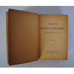 Nowa Biblioteka Pisarzy Polskich - Poezye Juliusza Słowackiego - tom III - Mikołów-Warszawa 1899