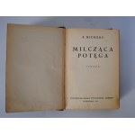 Milcząca Potęga R. Hichens - Warszawa 1933 - Ekslibris Kazimierza Golachowskiego - Pieczątka z księgozbioru Kazimierza Golachowskiego 2901