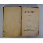 Geografija S.Straynowskiego Warszawa 1865 - pieczątka Dr. IG. Baranowski - Nakładem księgarni polskiej A. Dzwonkowskiego