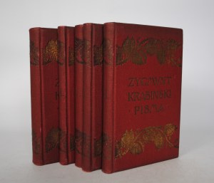 Zygmunt Krasiński Pisma Vol. II/III/IV/V/VI - Lviv 1904 - Published by B.Poloniecki Warsaw E.Wende and SP Polish Bookstore.