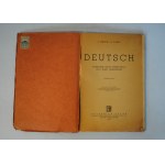 Deutsch - Z. Łempicki i G. Elgert - Podręcznik języka niemieckiego dla I klasy gimnazjalnej - Lwów-Warszawa 1937