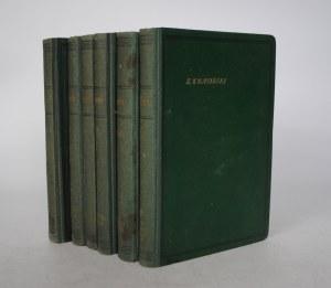 Zygmunt Krasiński Works and Writings - A Collection of 6 Books - The edition and printing of Karol Miarka in Mikolow
