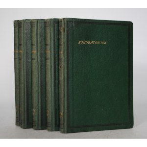 Poezje Ludwika Kondratowicza - Mikołów 1921 i 1922 - Zbiór 5 Tomów