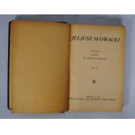 Juliusz Słowacki - Dzieła - Nakładem Karola Miarki w Mikołowie 1921 - Zbiór 4 Tomów