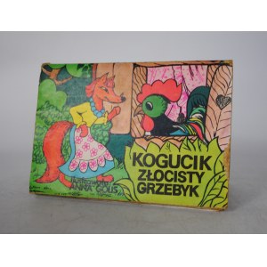 Kogucik Złocisty Grzebyk - Ilustrowała Anna Golis - Producent Prodryn 1987r.